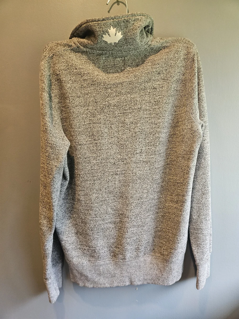 Roots Women's Grey Half-Zip Pullover Sweatshirt - Picture 2 of 3